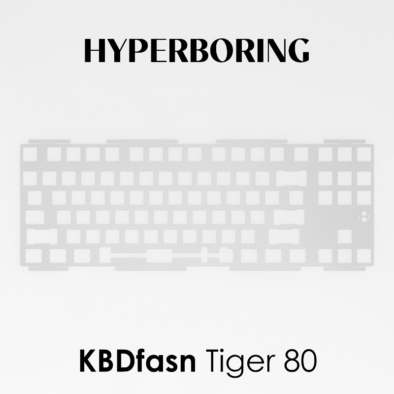 Tech Gaming Accessories - HYPERBORING Tiger80 키보드 포지셔닝 보드 커스터마이징