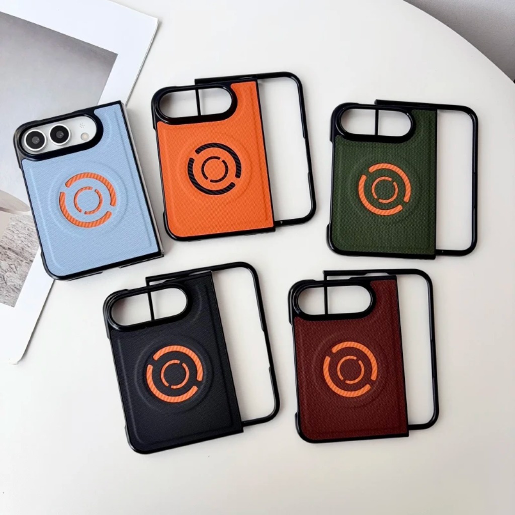Tech Accessories Hard Case - 애플 아이폰용 맥세이프 자석 부착 PU