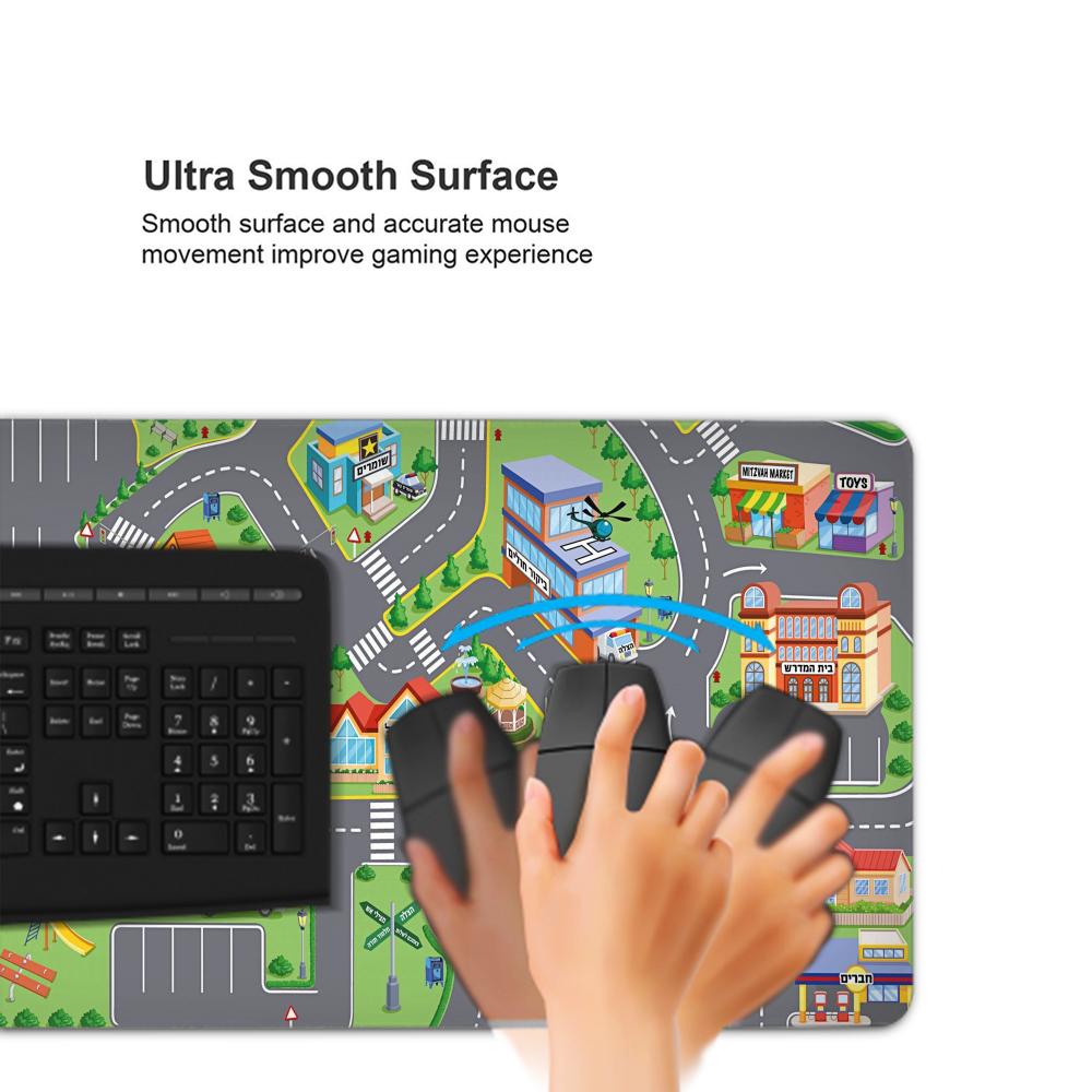 PC 게임 설정 액세서리, 도시 도로 만화 마우스 패드 - Tech Gaming Accessories 리뷰 및 가격