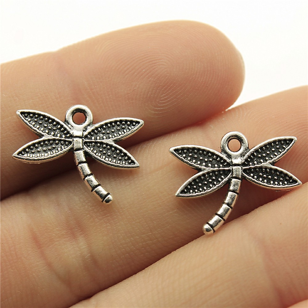 40개 18x14mm(0.71x0.55인치) 앤틱 실버 - Vintage Tech Accessories 리뷰 및 가격