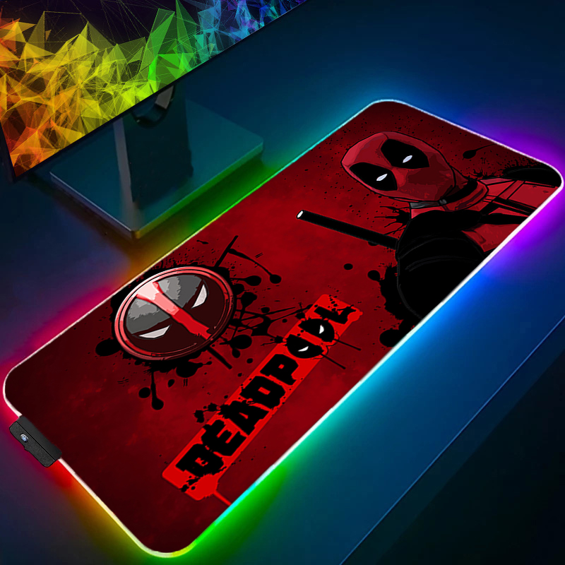 LED 마우스 패드 게임용 백라이트 락 엣지 애니메이션 - Tech Gaming Accessories 리뷰 및 가격