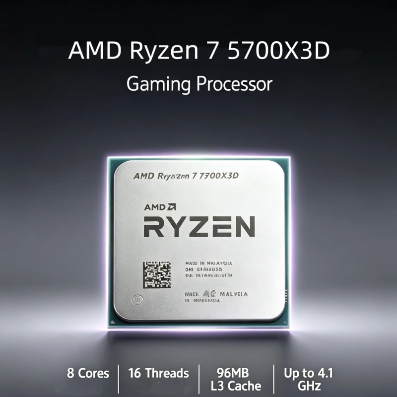 새로운 AMD Ryzen 7 5700X3D R7 570 - Amd Cpu Ryzen 7 리뷰 및 가격