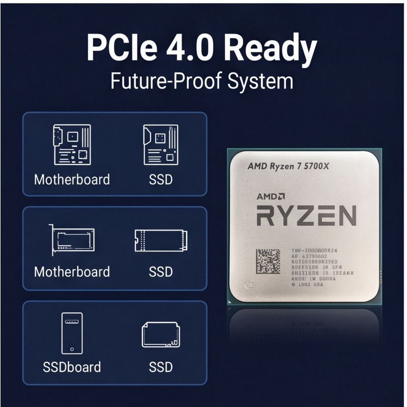 AMD Ryzen 7 5700X 프로세서 가정용 게임  - Amd Cpu Ryzen 7 리뷰 및 가격