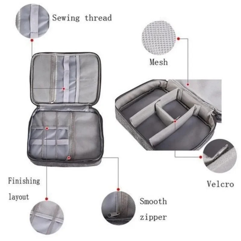 전자제품 정리함 여행용 케이스 방수 케이블 정리 가방  - Tech Accessories Travel 리뷰 및 가격