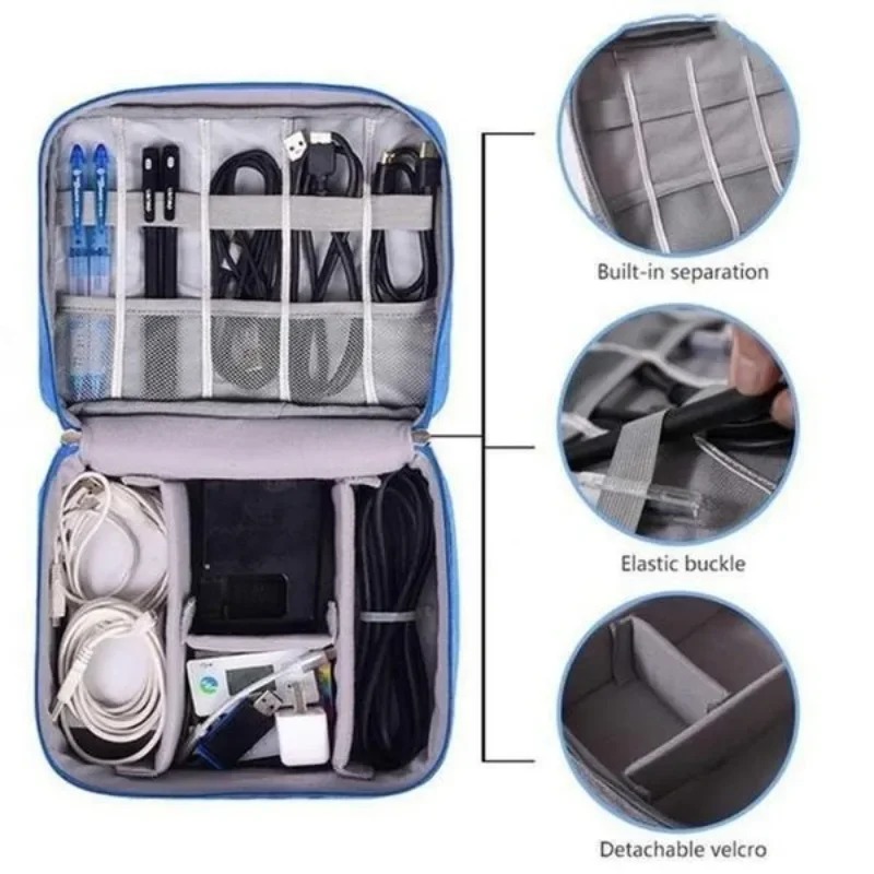전자제품 정리함 여행용 케이스 방수 케이블 정리 가방  - Tech Accessories Travel 리뷰 및 가격