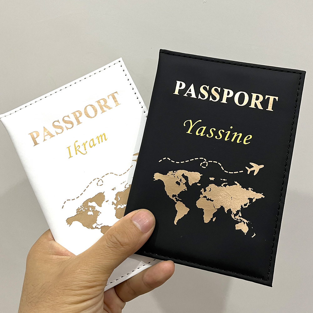 새로운 귀여운 맞춤형 여권 커버 비행기 여성 남성 PU - Tech Accessories Travel 리뷰 및 가격