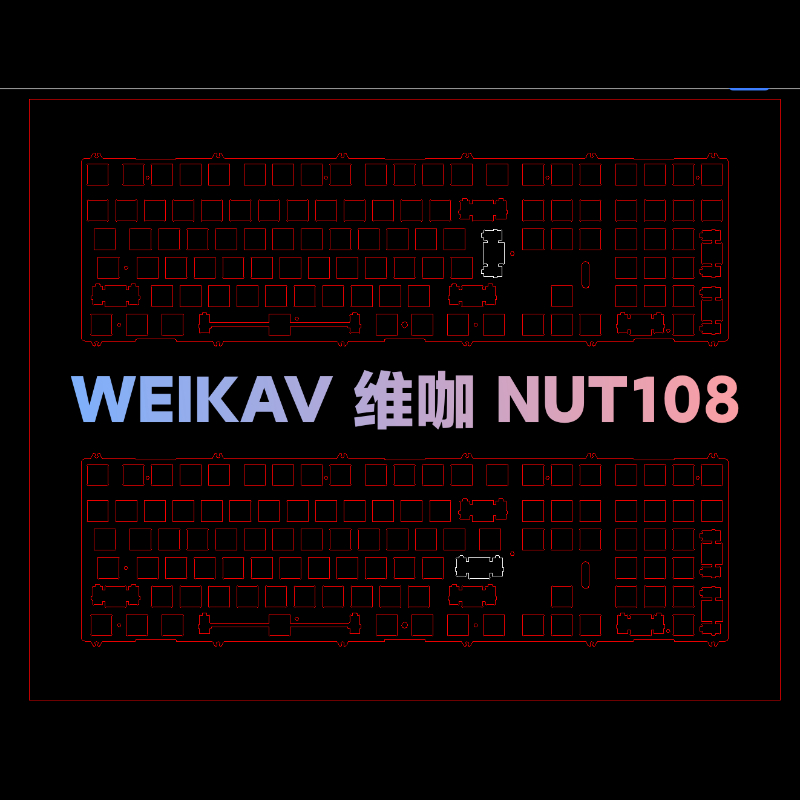 WEIKAV NUT108 기계식 키보드 포지셔닝 플레이 - Tech Gaming Accessories 리뷰 및 가격