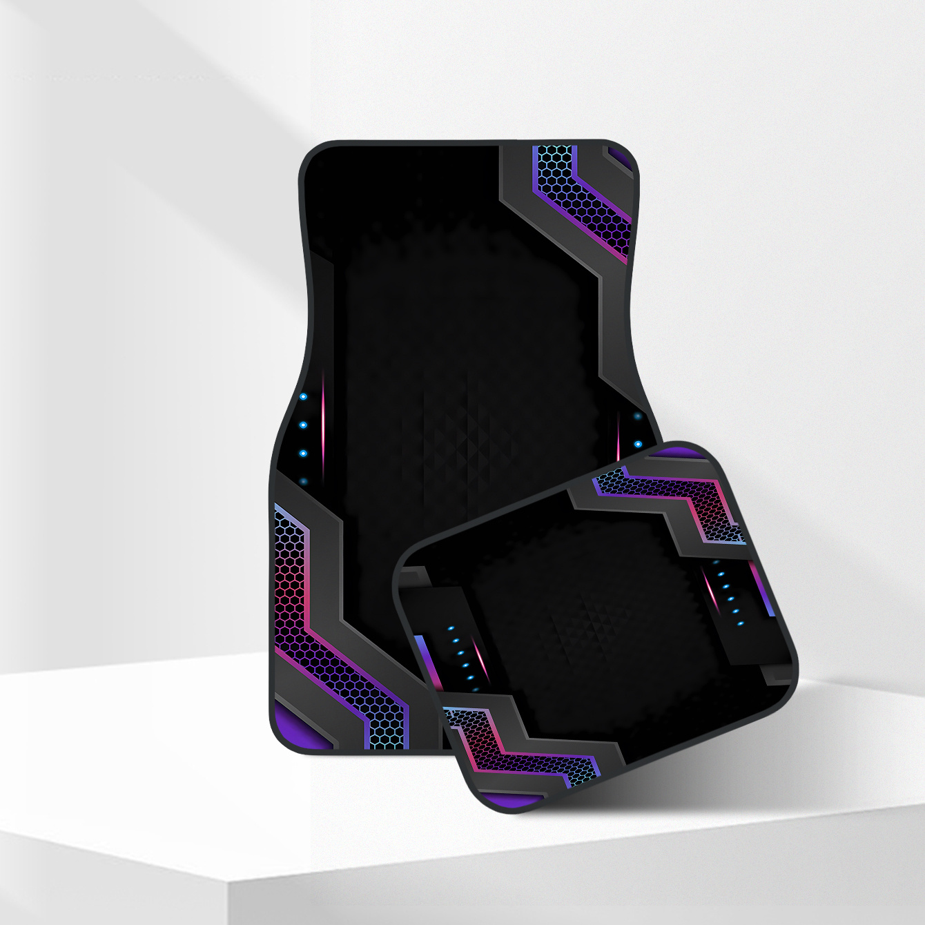 4개 2D 하이테크 프레임 프린트 자동차 바닥 매트 | - Tech Protect Accessories 리뷰 및 가격