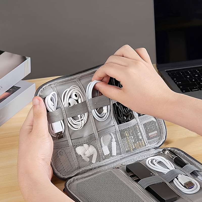 1개입 여행용 케이블 정리 케이스, 다중 포켓 전자 액 - Tech Accessories Travel 리뷰 및 가격