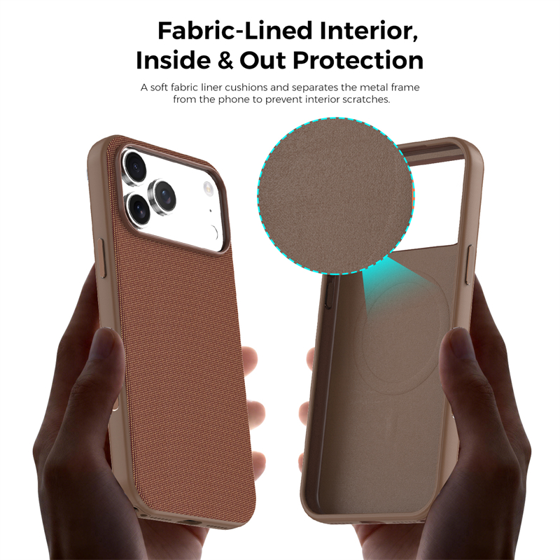 럭셔리 테크 우븐 패브릭 마그네틱 폰 케이스 (아이폰  - Tech Accessories Hard Case 리뷰 및 가격