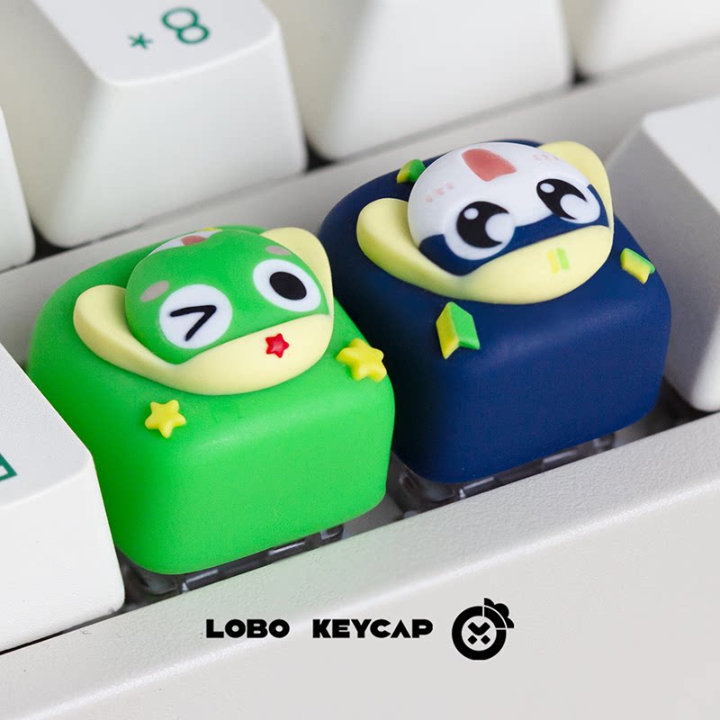 Keroro 테마 애니메이션 키캡 기계식 키보드 수지  - Tech Gaming Accessories 리뷰 및 가격