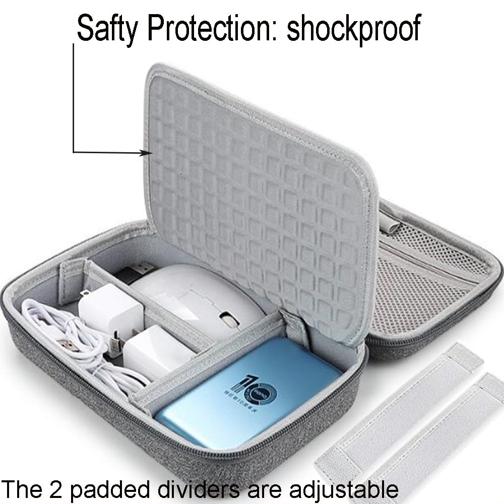 휴대용 방수 EVA 하드쉘 테크 오거나이저 파우치 여행 - Tech Accessories Hard Case 리뷰 및 가격