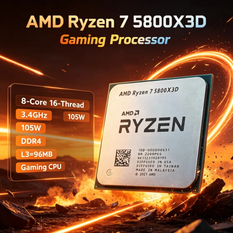 AMD R7 5800X3D 96MB 게이밍 프로세서 1 - Amd Cpu Ryzen 7 리뷰 및 가격