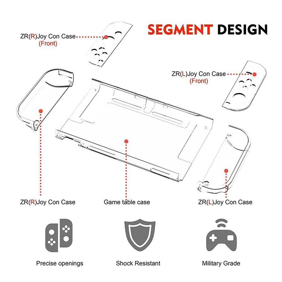 닌텐도 스위치 액세서리 용 6 in 1 키트 가방 Ni - Tech Accessories Hard Case 리뷰 및 가격